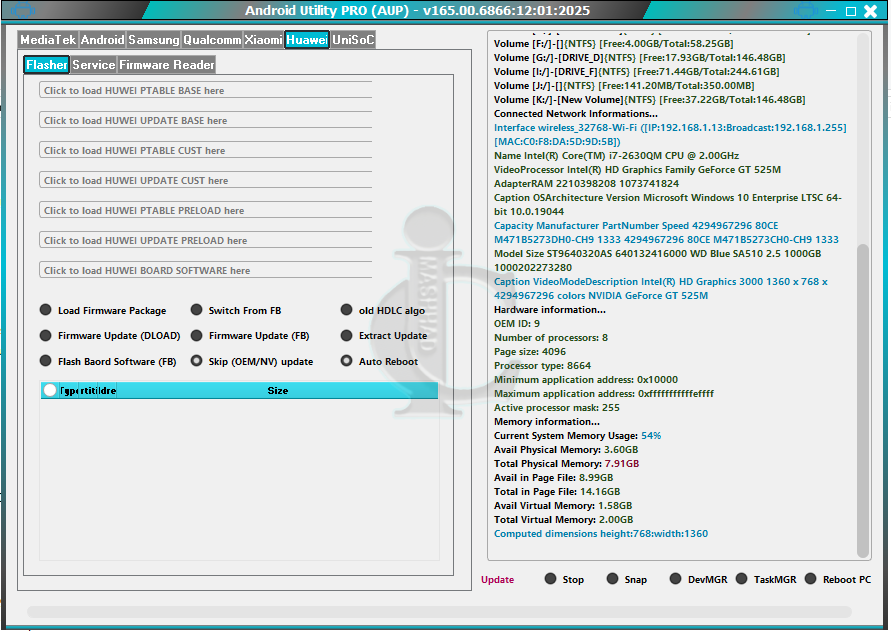 Android Utility Tool V165.00.6866 (6) Android Utility Tool Pro (Aup)