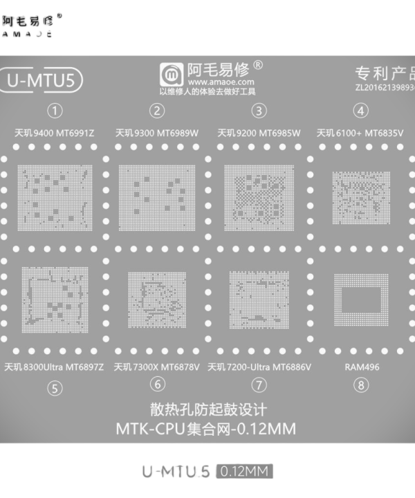 شابلون U-MTU5