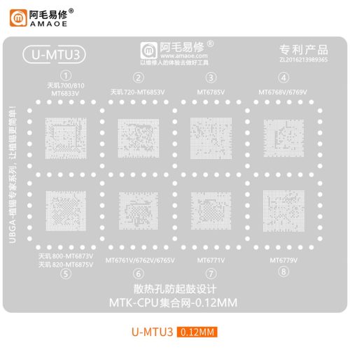 U-Mtu3 شابلون Amaoe